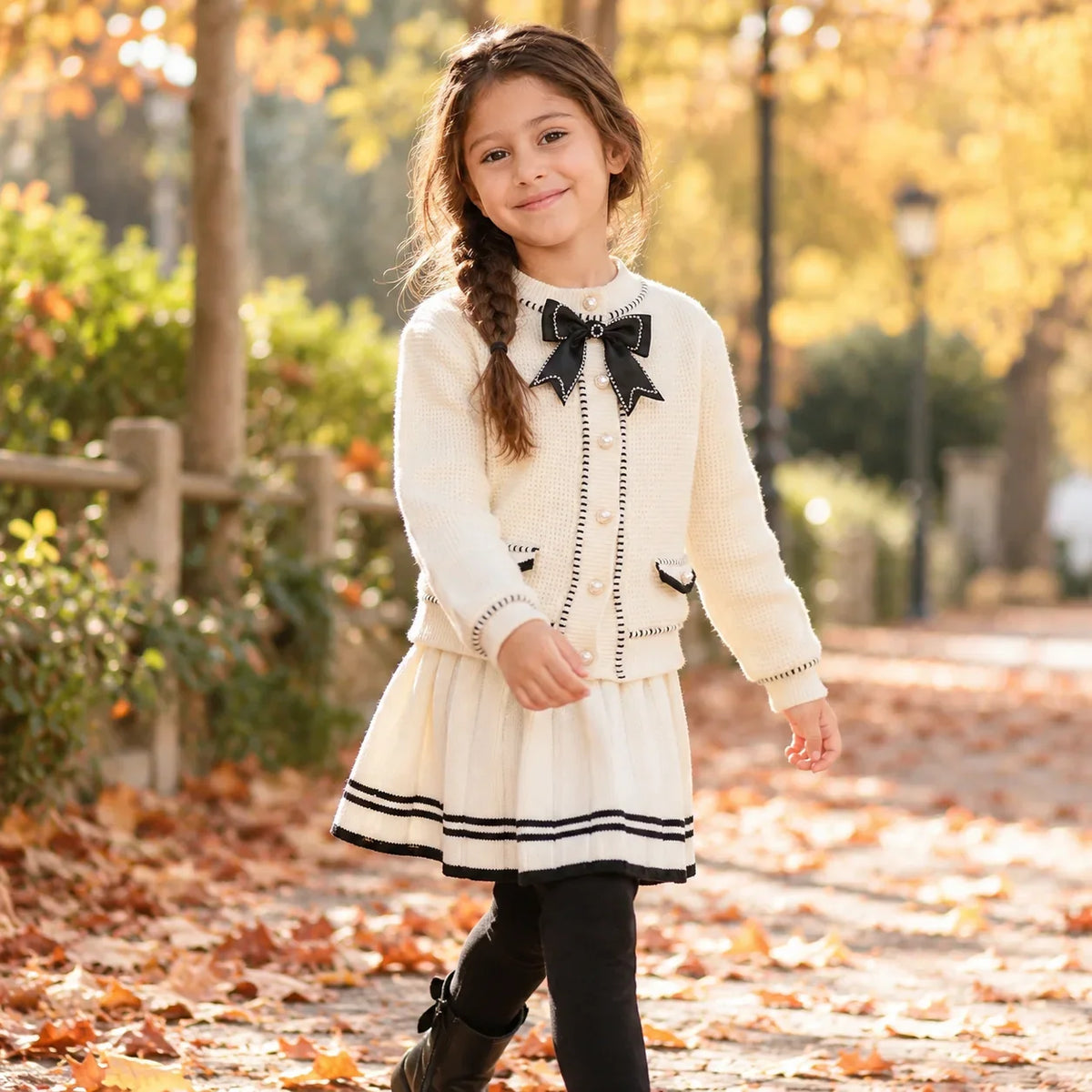 Layered Dresses for Girls: Styling Dresses for Colder Days