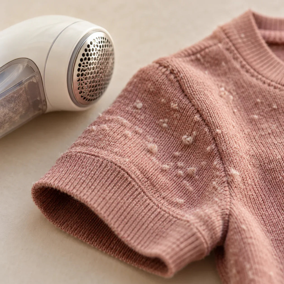 lint on clothes