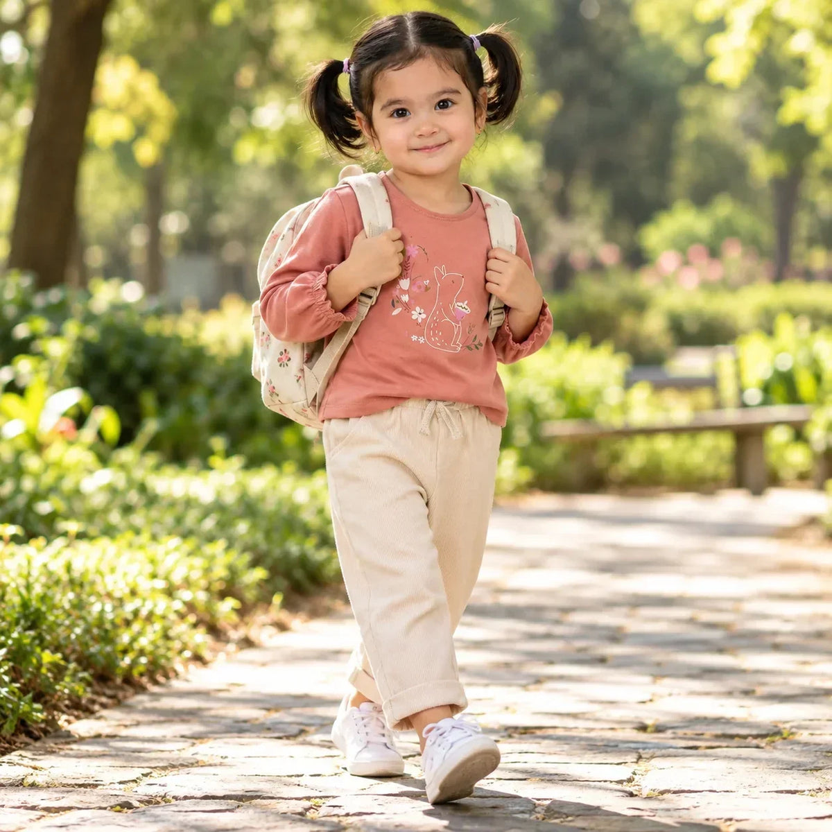 girl in park