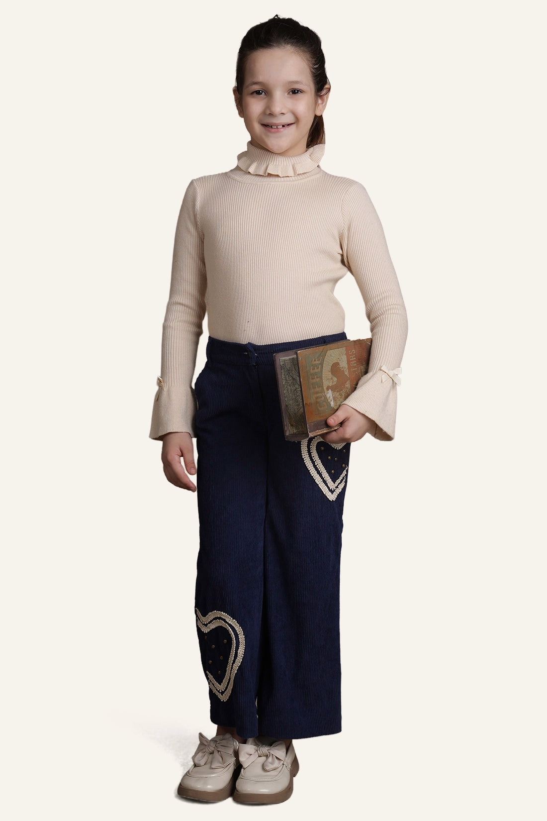Girls Blue Trouser – Regular Fit