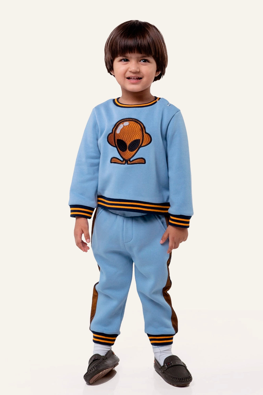 बेबी बॉयज़ न्यू बोर्न आइस ब्लू एलियन ट्रैक सूट