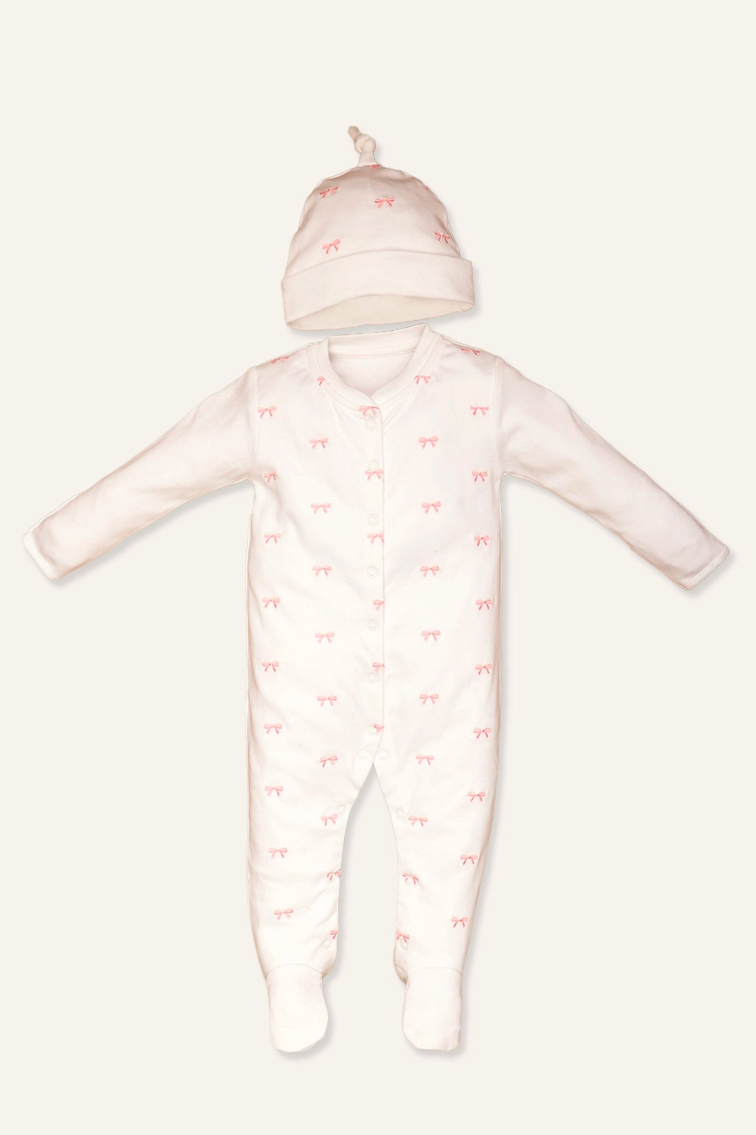Baby Girls White Bodysuit