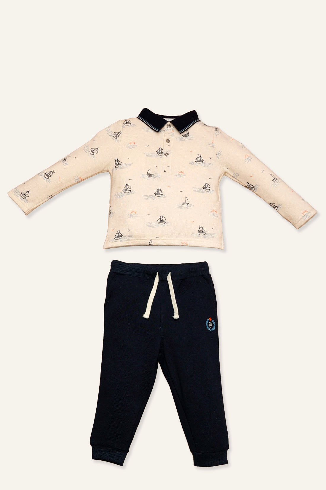 Baby Boys T-Shirt With Track Pant Set