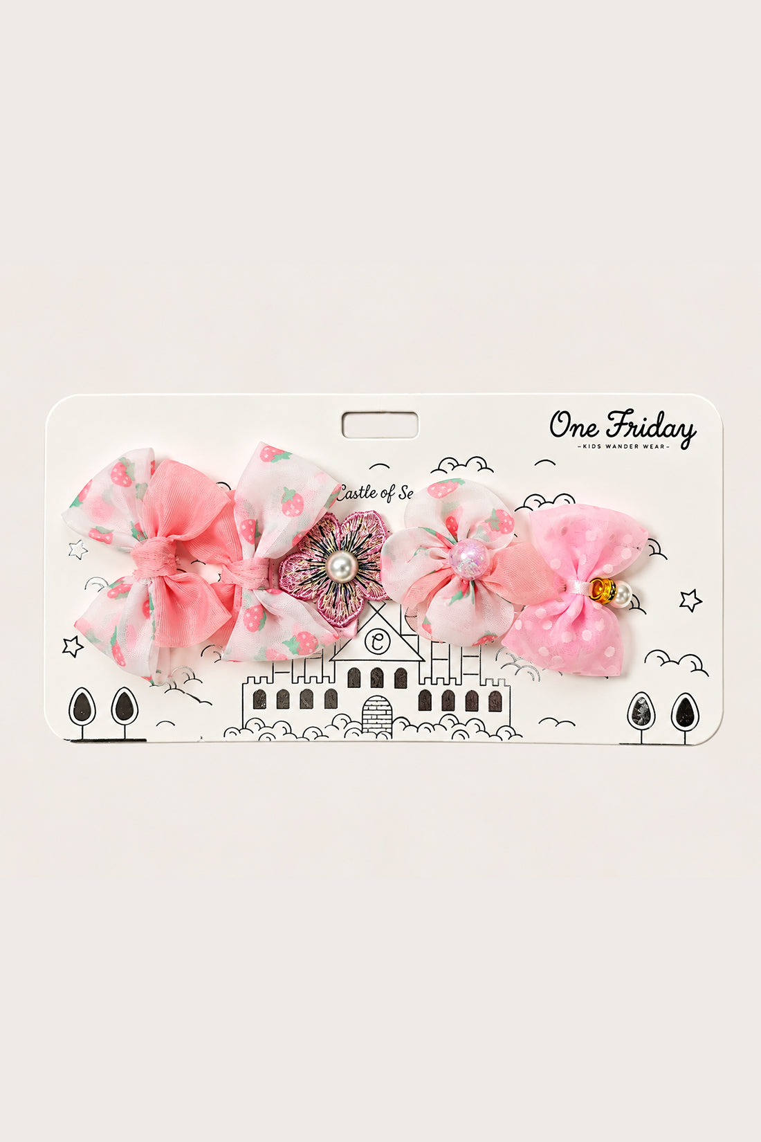 Girls Multicolour Metal Hair Clips
