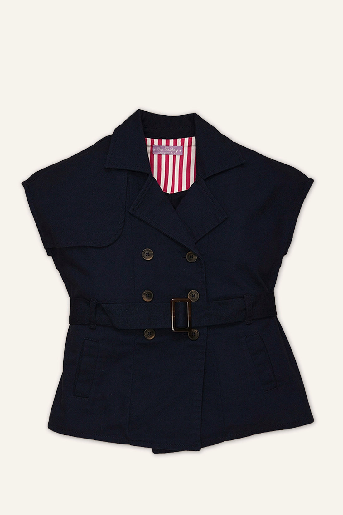 Girls Navy Blue Winter Jacket