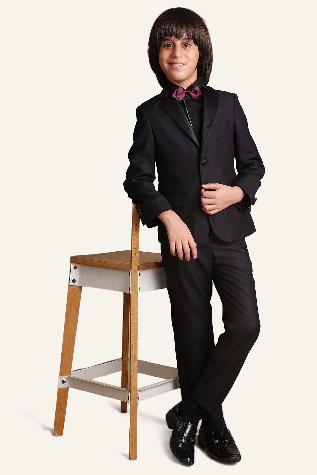 Boys Black 2Piece Suit