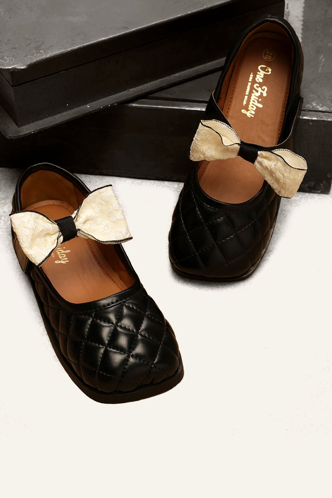 Girls Black Party Wear Bellies