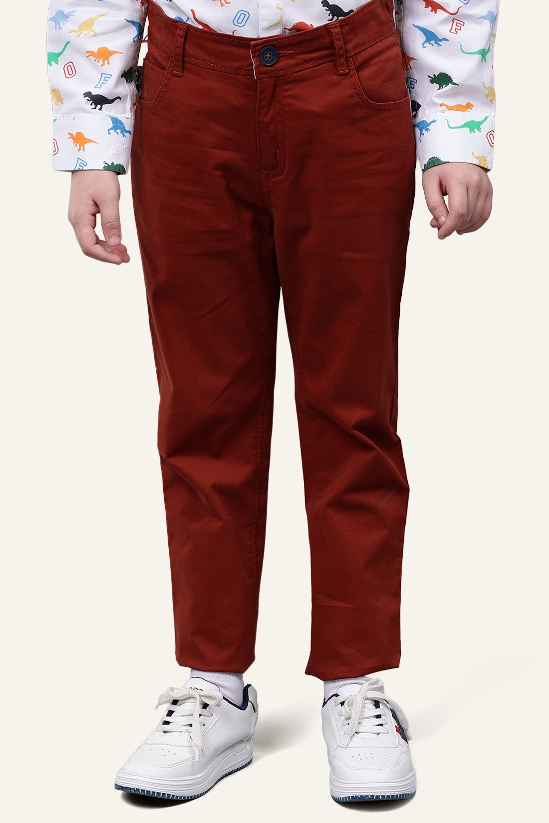 Boys Brown Trouser