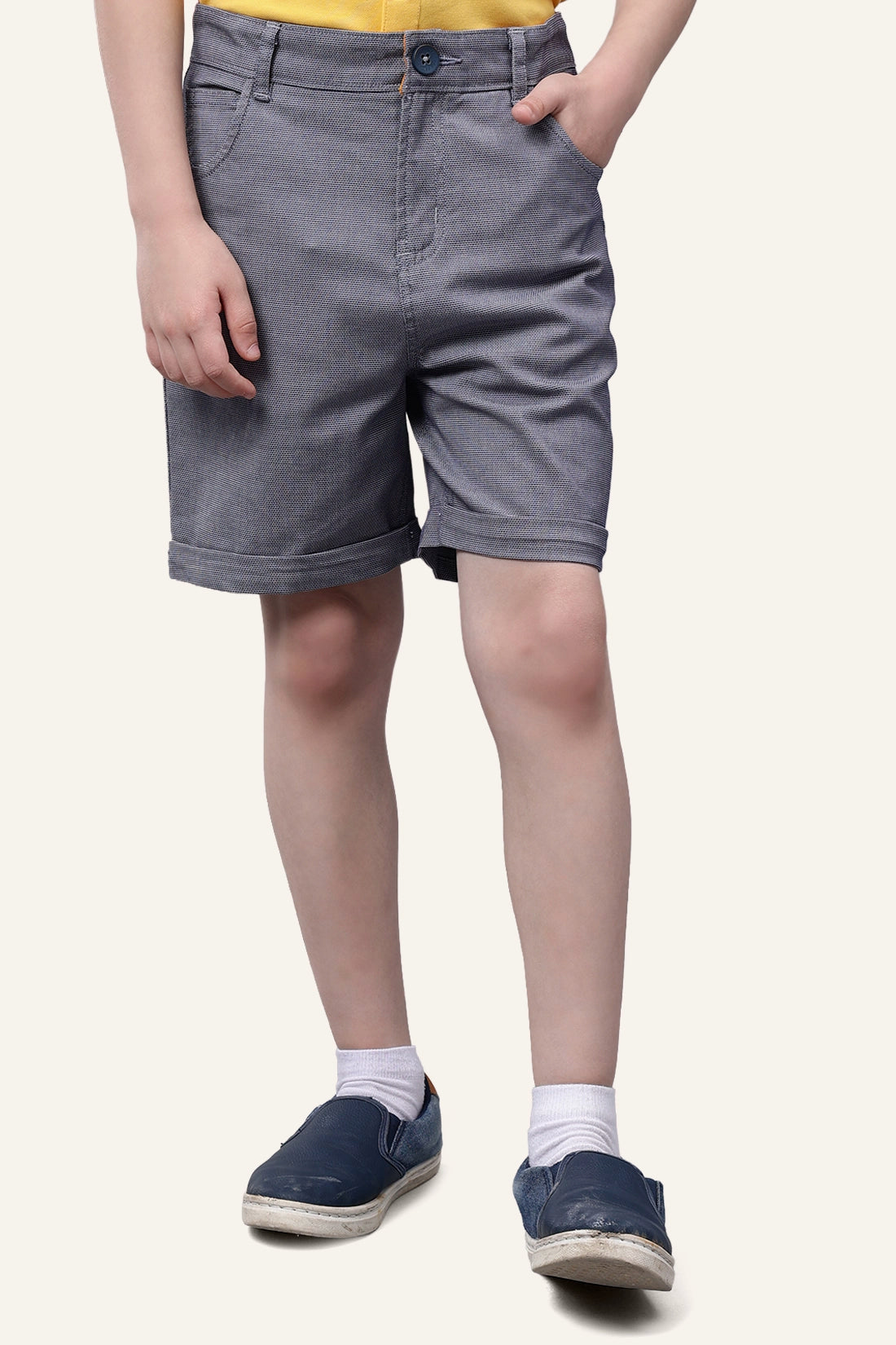 Boys Blue Abstract Short