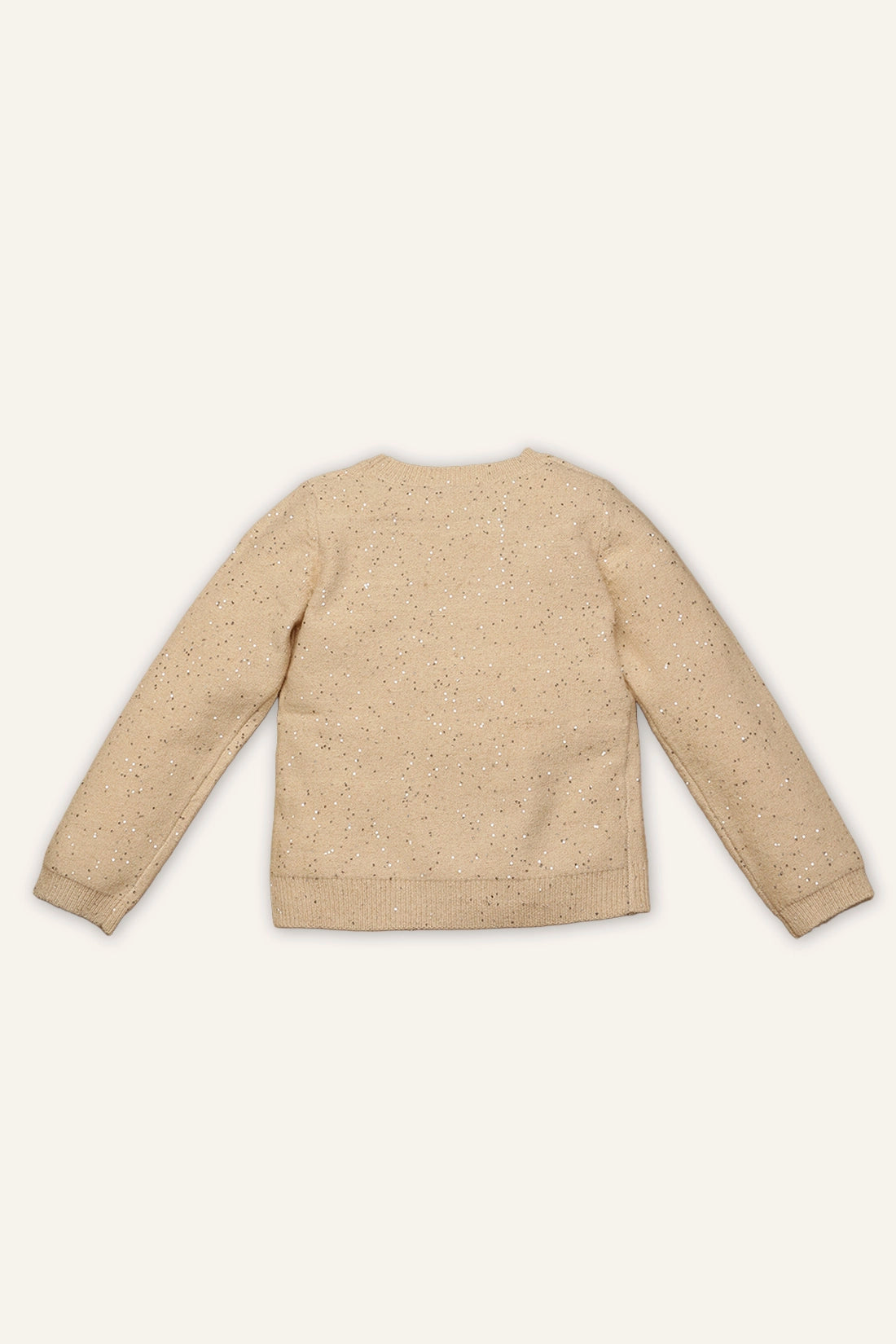 Girls Off White Sweater