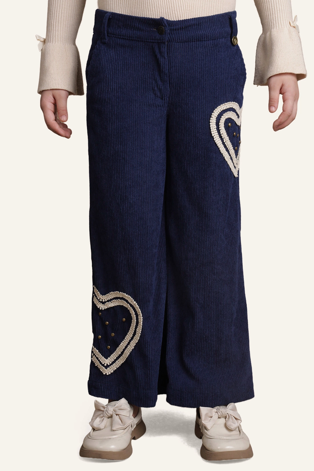 Girls Blue Trouser – Regular Fit