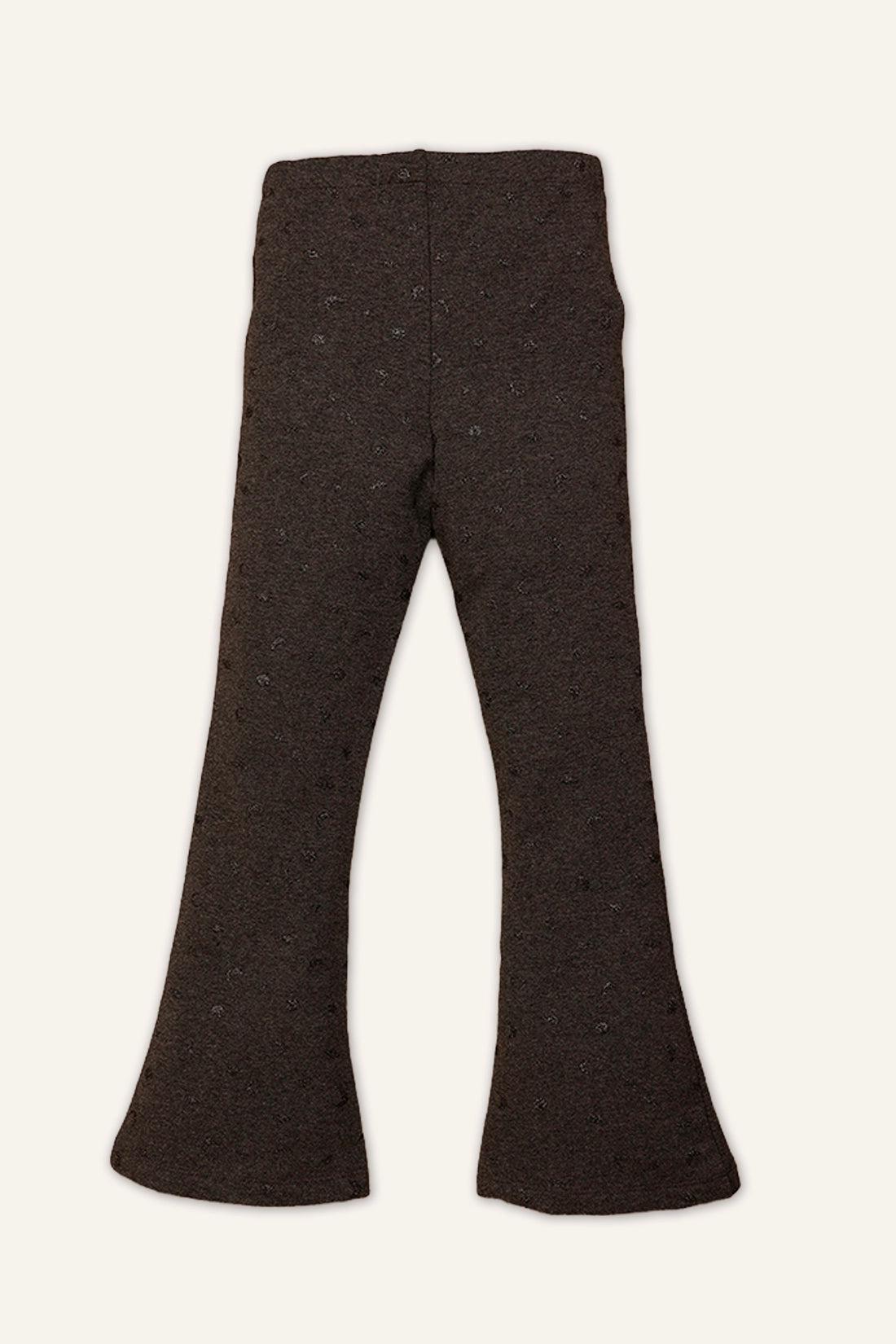 Girls Grey Glitter Print Legging