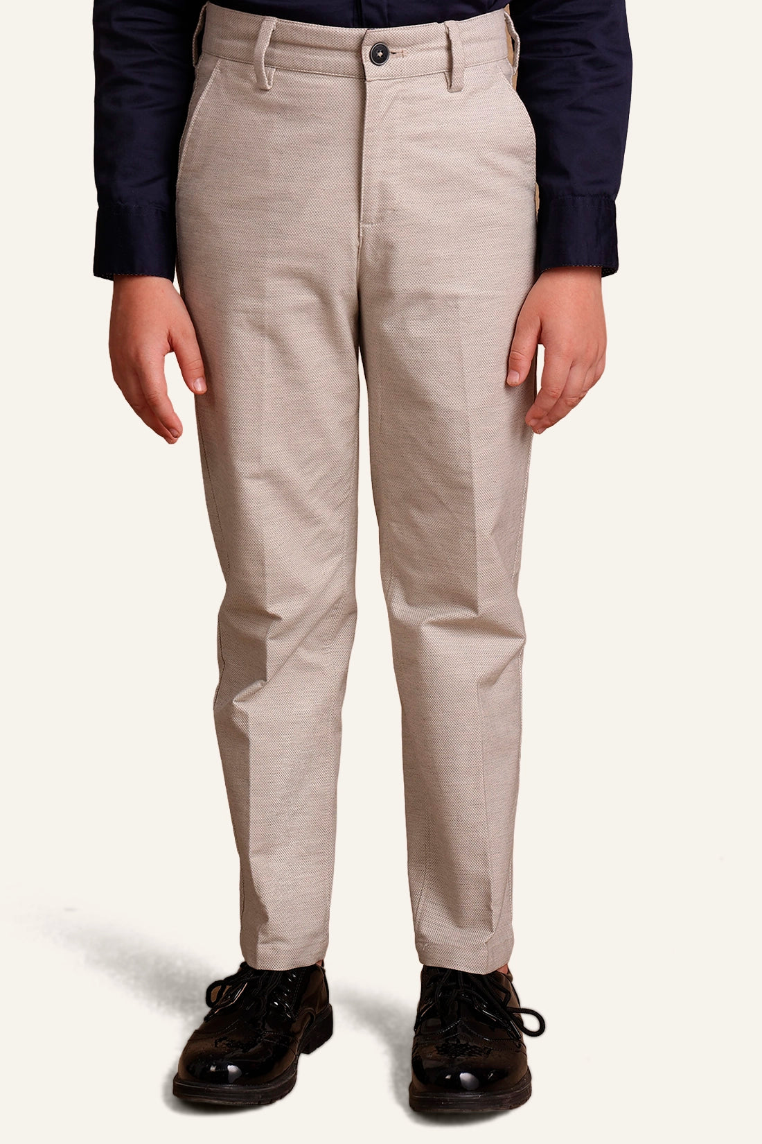 Boys Light Grey Trouser