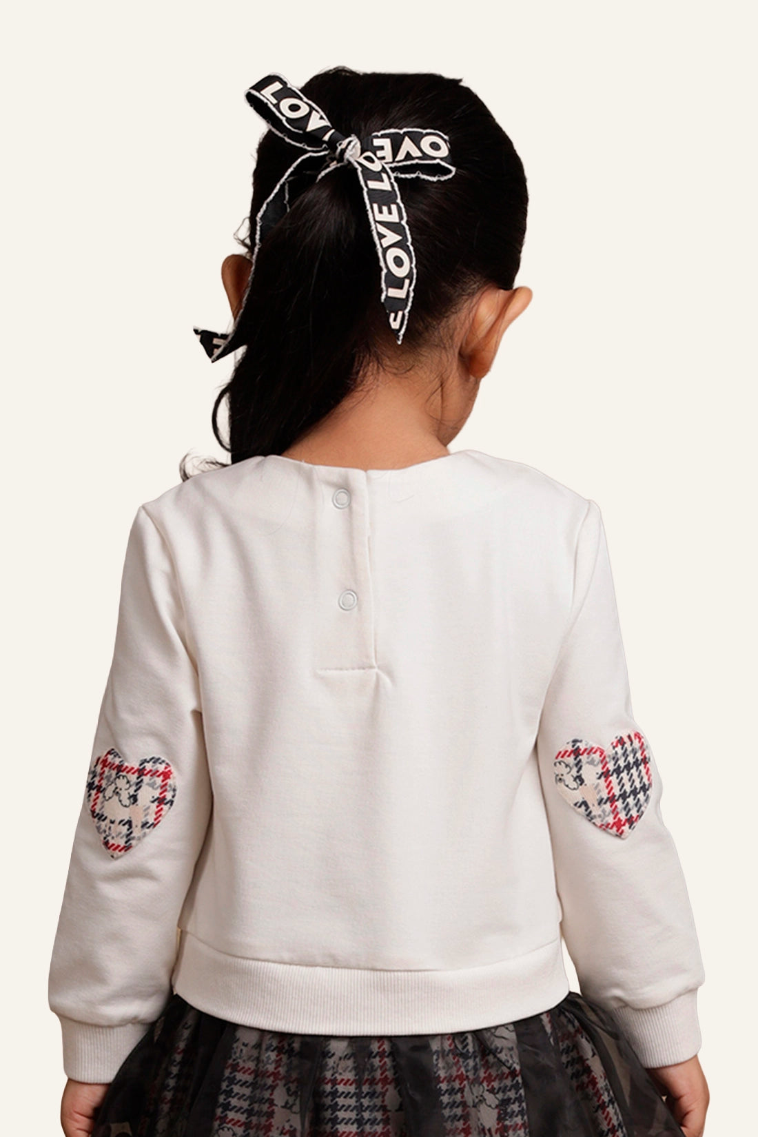 Baby Girls layered sweatshirt dress