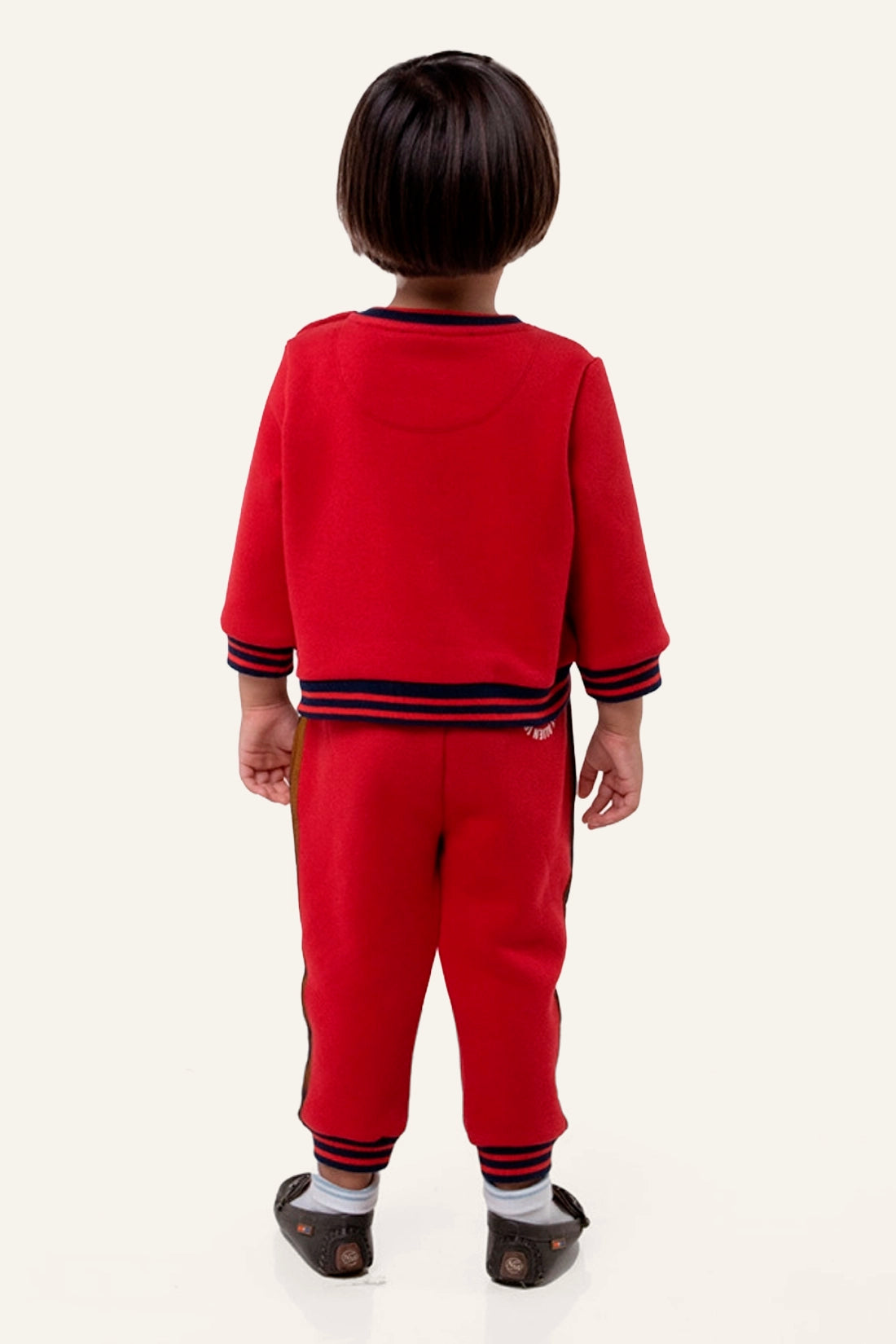 शिशु लड़कों के लिए नया जन्मा लाल एलियन ट्रैक सूट