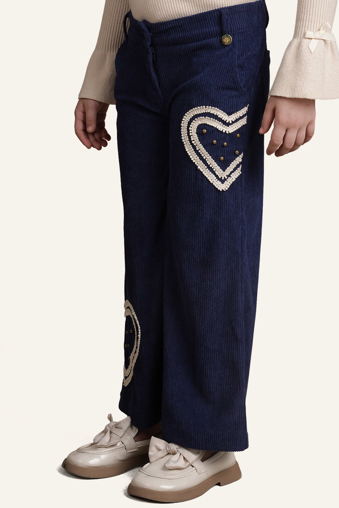 Girls Blue Trouser – Regular Fit