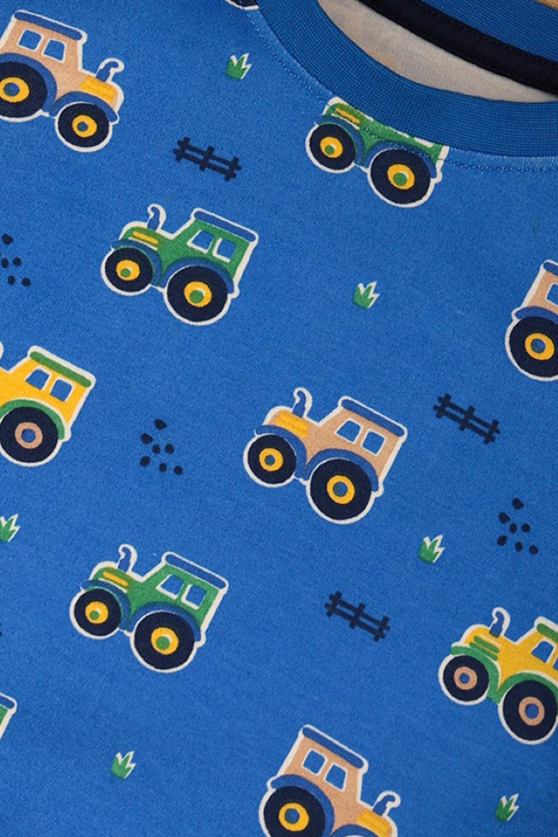 Baby Boys Blue Vehicle Printed Night Suit Set