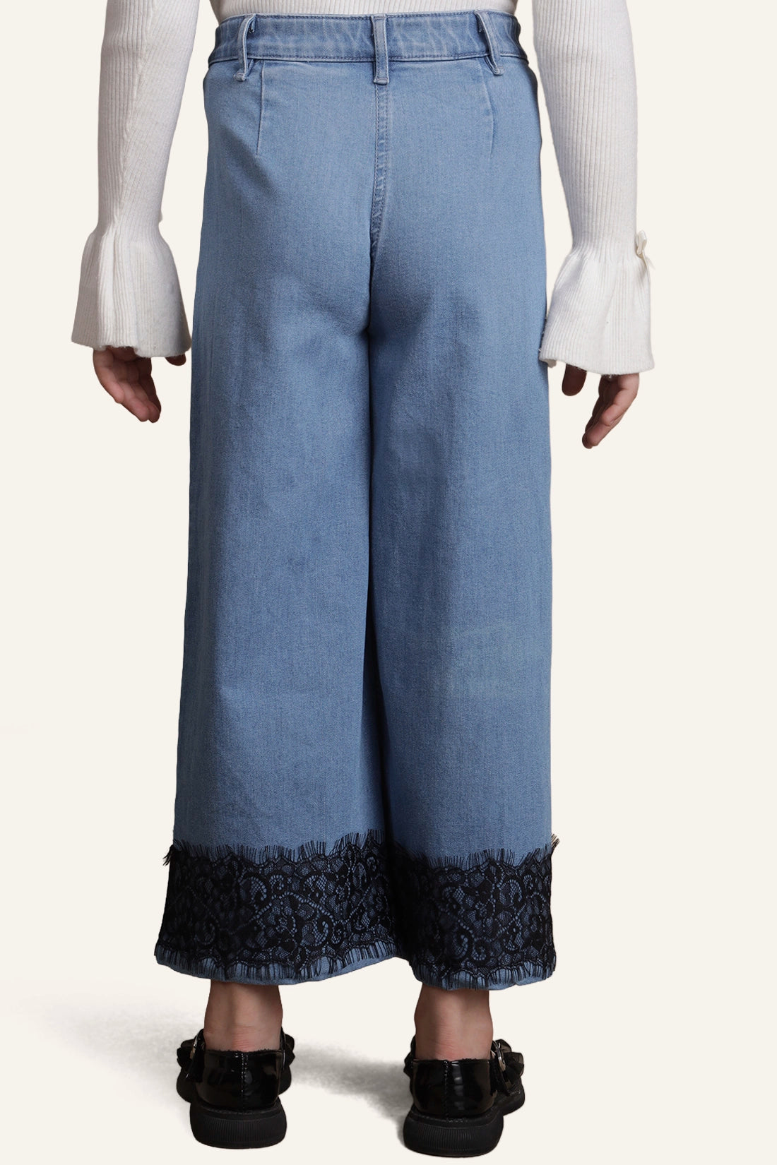 Girls Blue Denim Pants