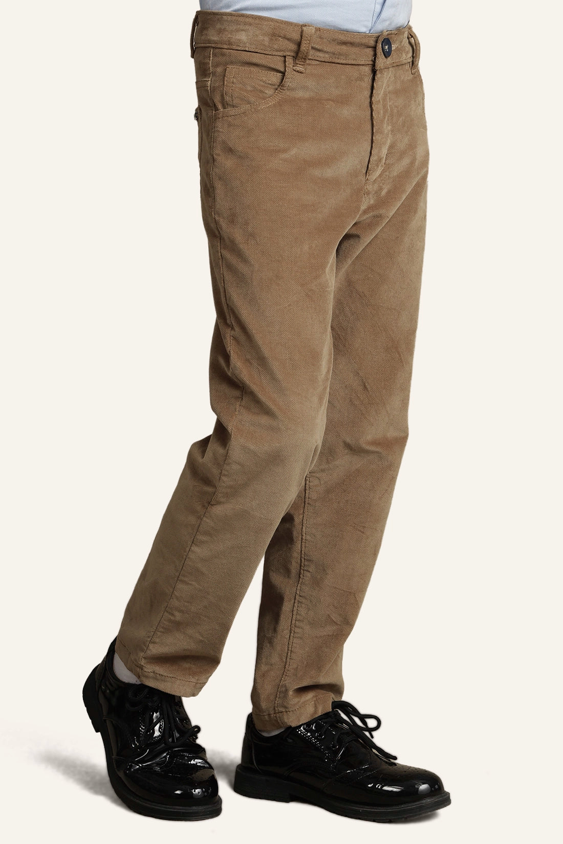 Boys Camel Coloured Trouser