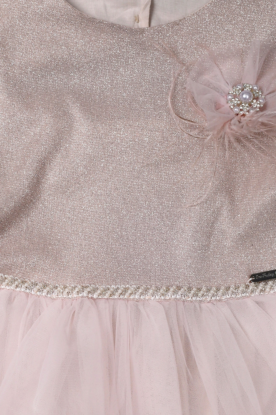 Girls Pink Charm Party Dress