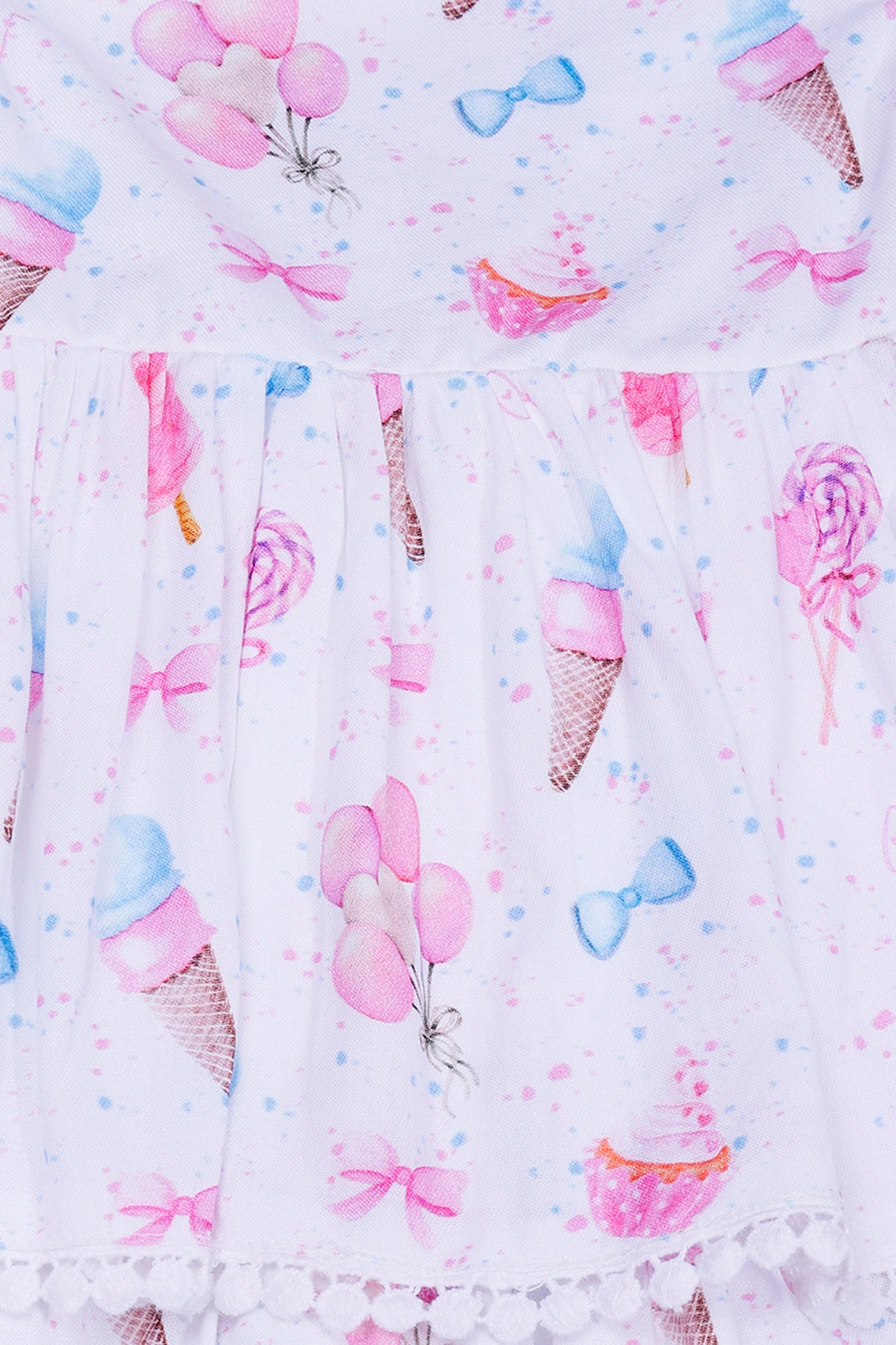 Baby Girls White Candy Dress