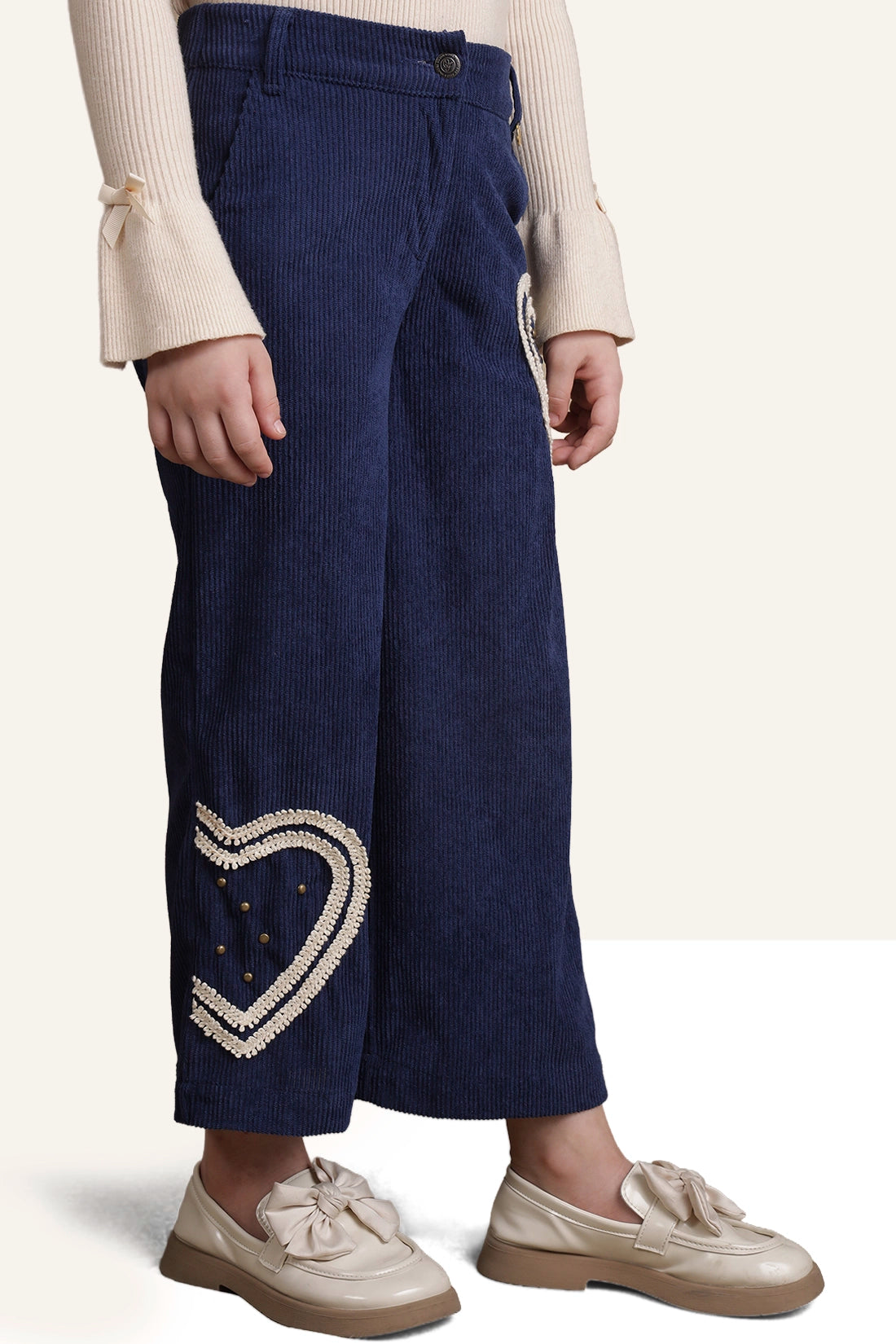 Girls Blue Trouser – Regular Fit