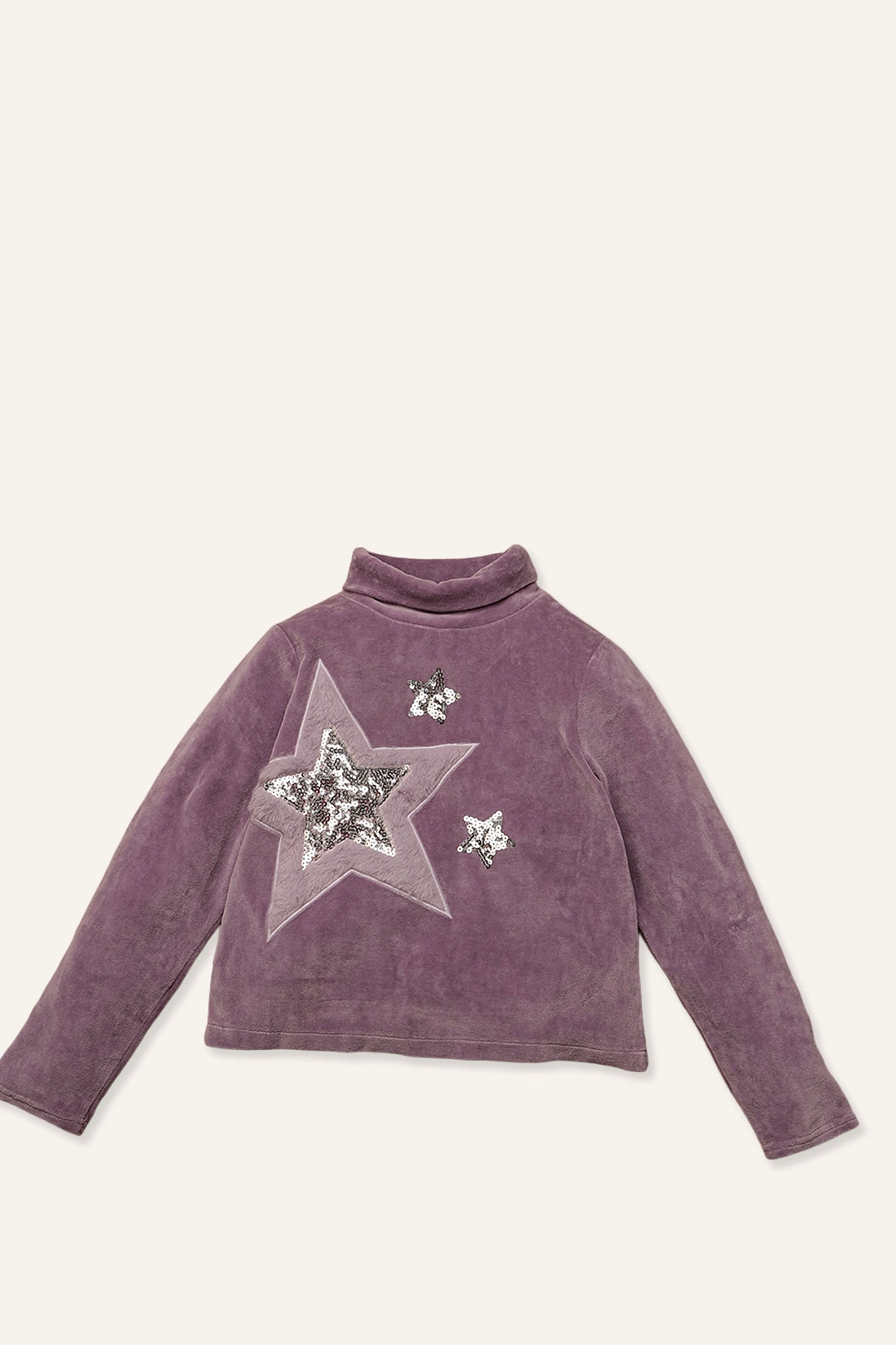 Girls Grey Solid Top