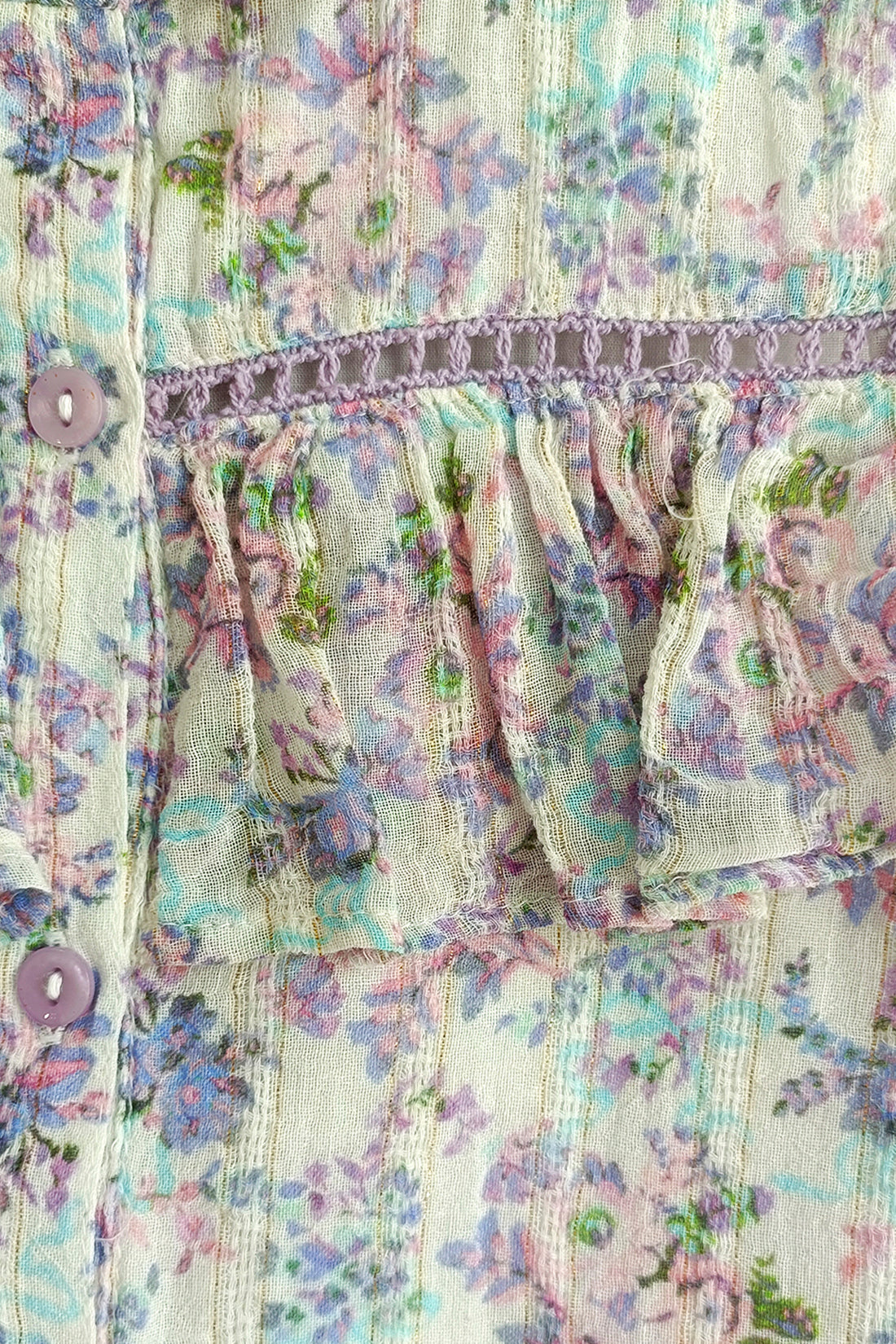 Girls Multi Knot Shirt