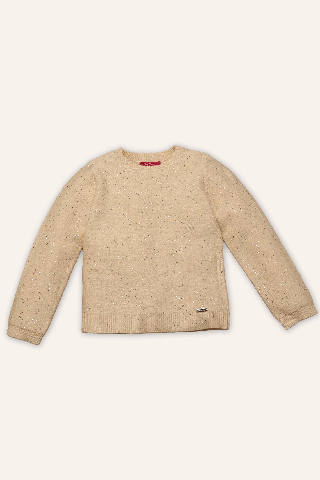 Girls Off White Sweater