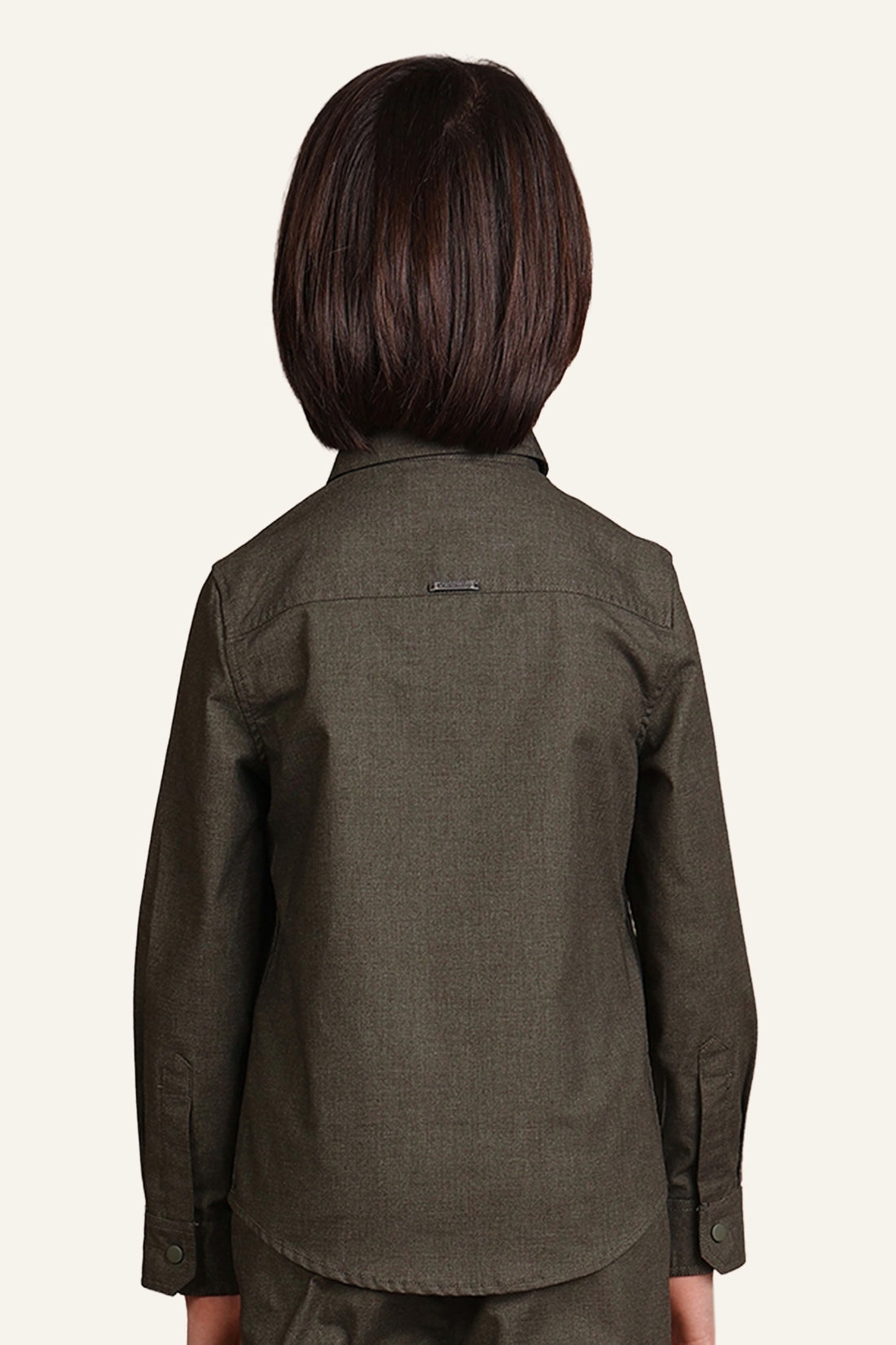 Boys Olive OverShirt