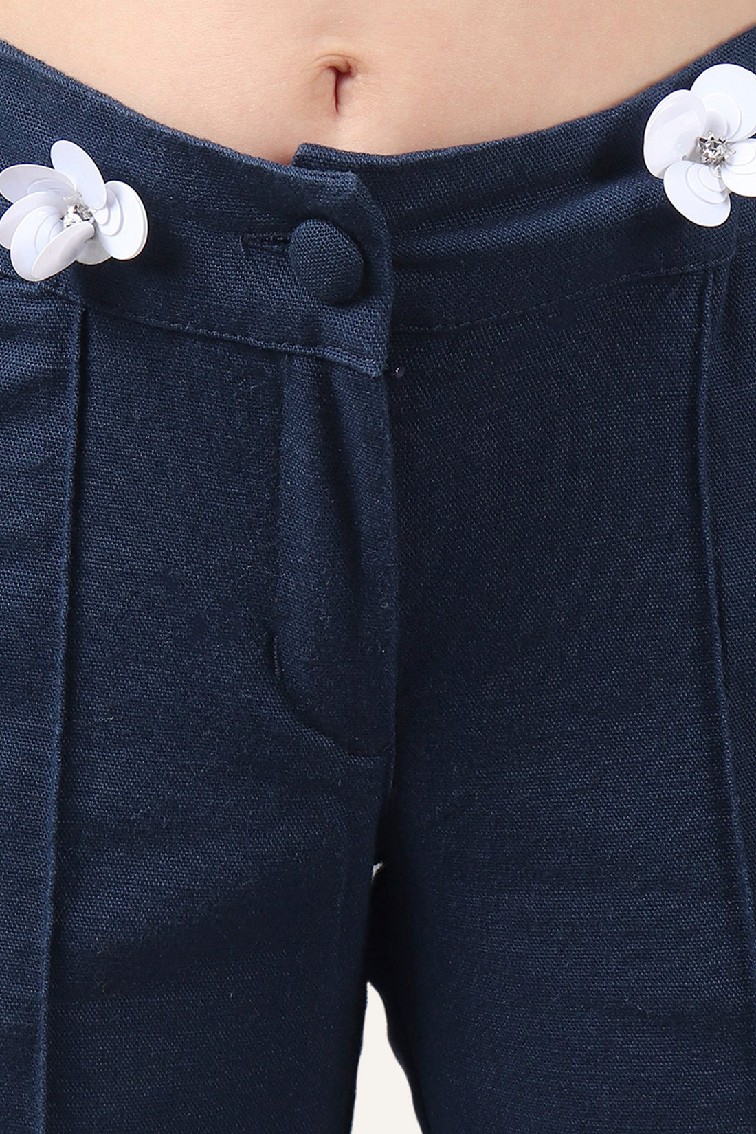 Girls Navy Blue Pants