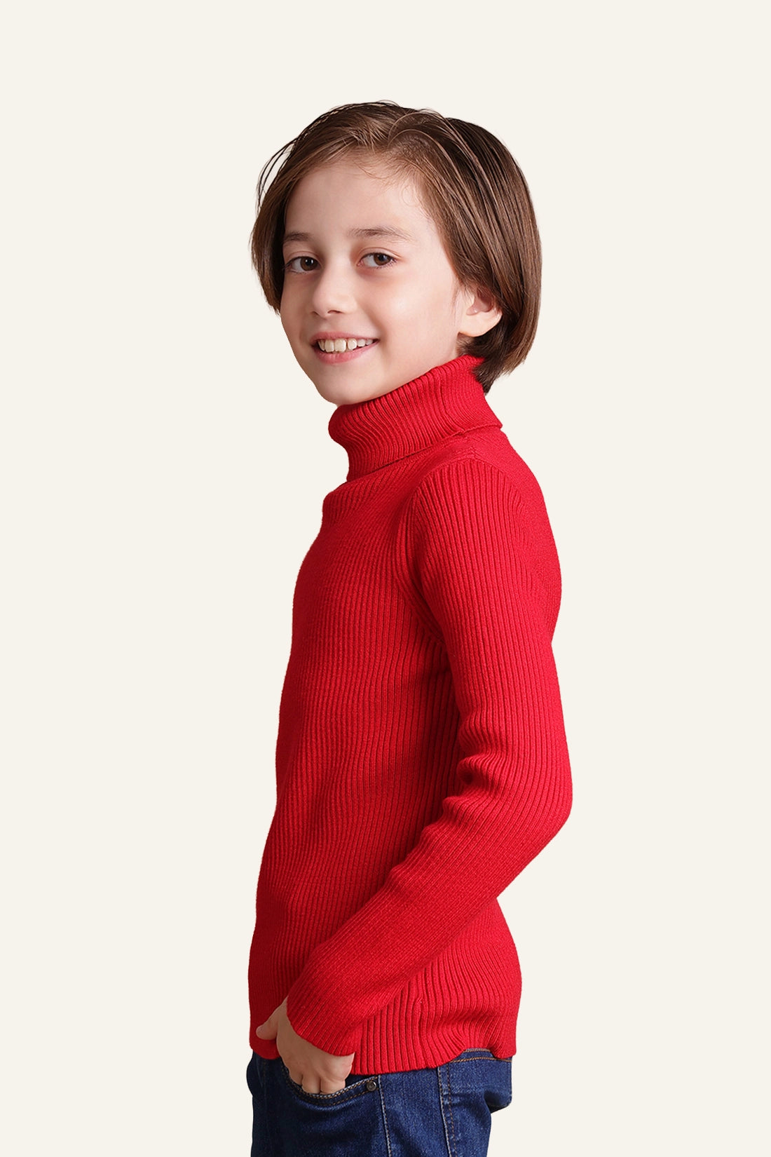 Boys Red Jumper