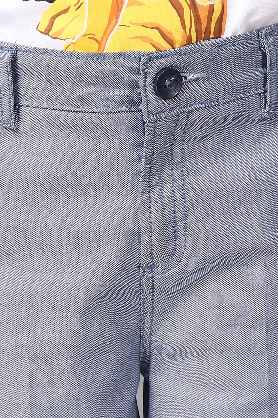 Boys Blue Cotton Shorts