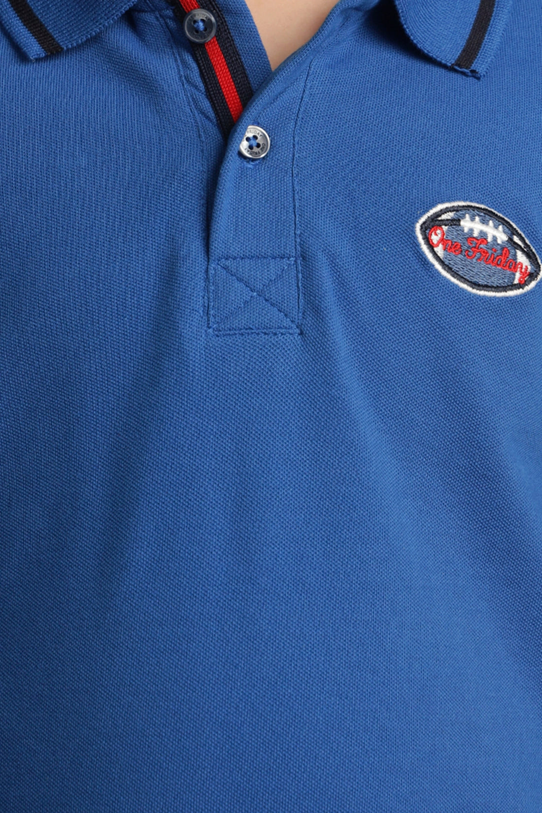 Boys Blue Polo T-shirt