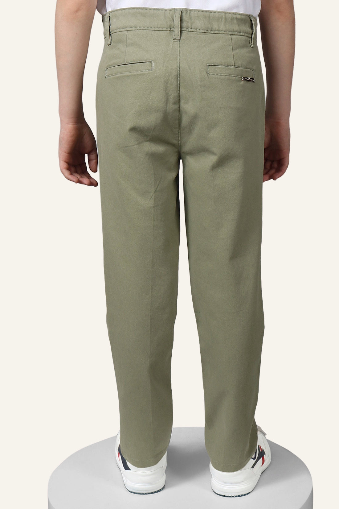 Boys Green Chinos