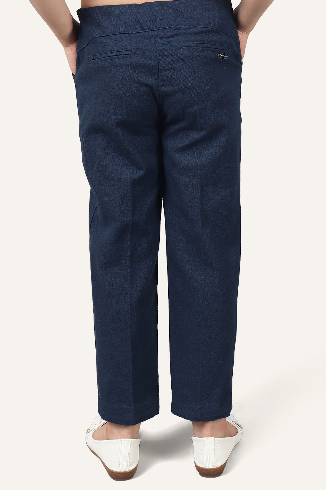 Girls Navy Blue Pants