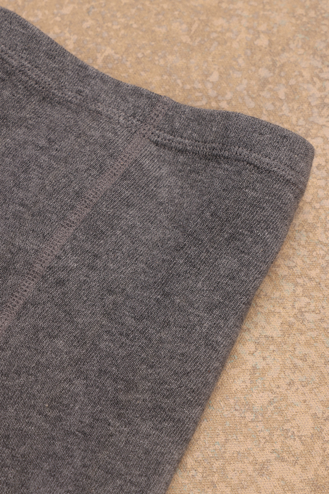 Grey Knit Abstract Pantyhose