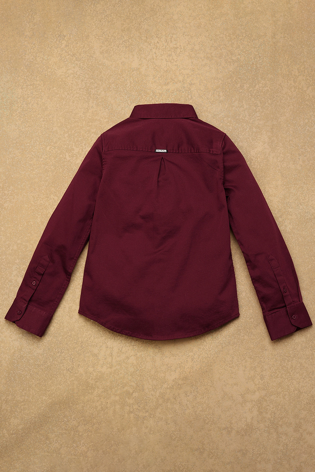 Boys Burgundy Shirt