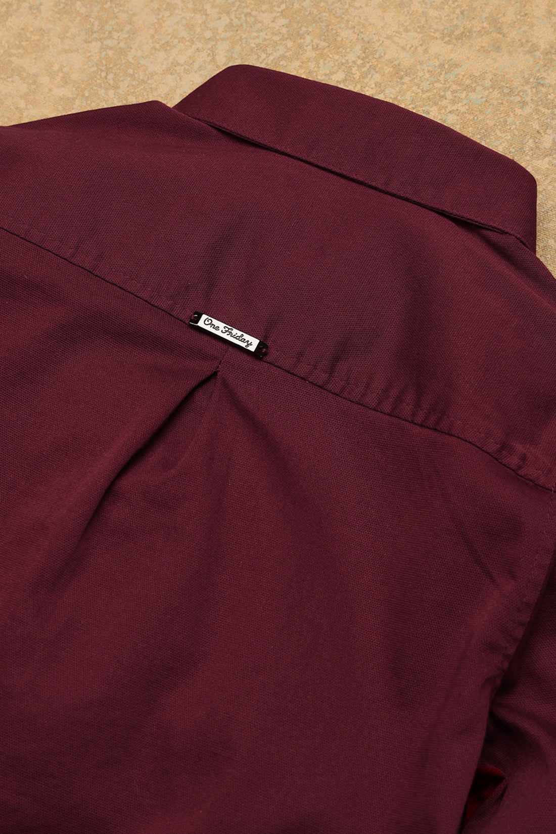 Boys Burgundy Shirt