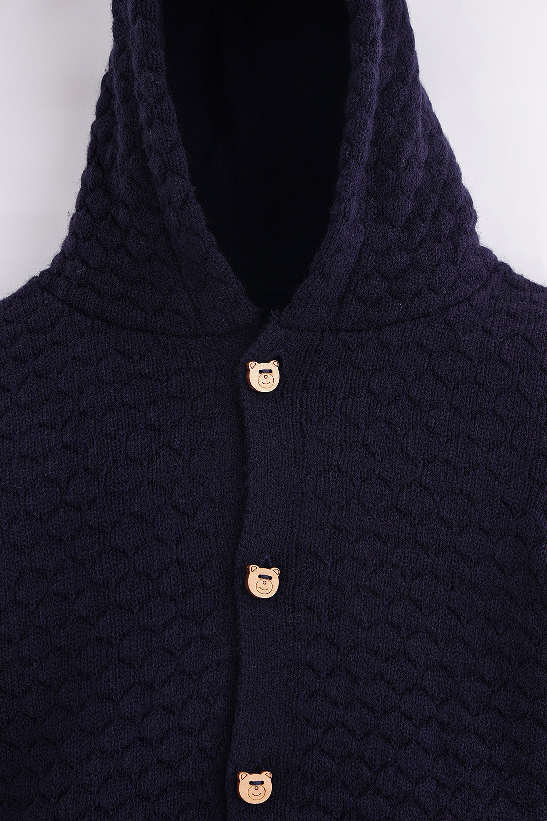 Baby Boys Navy Blue Knit Sweater