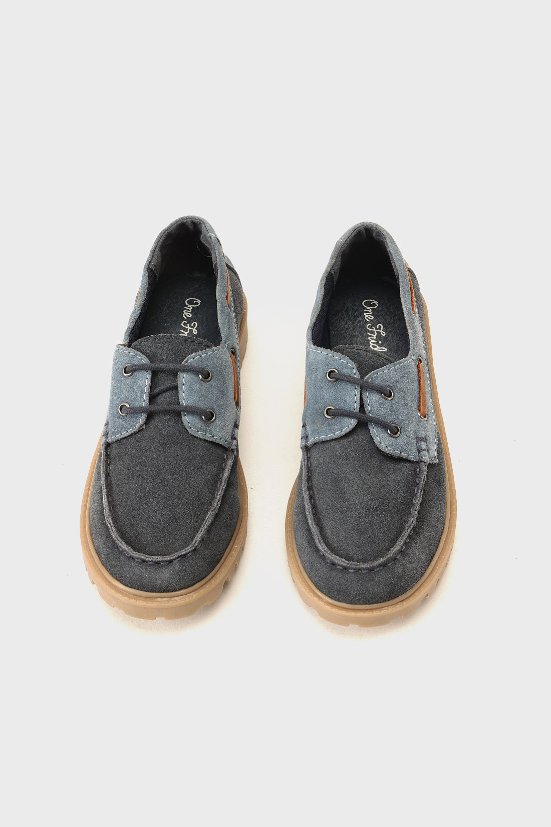Boys Navy Blue Leather Partywear Shoes Smart Fit | One Friday