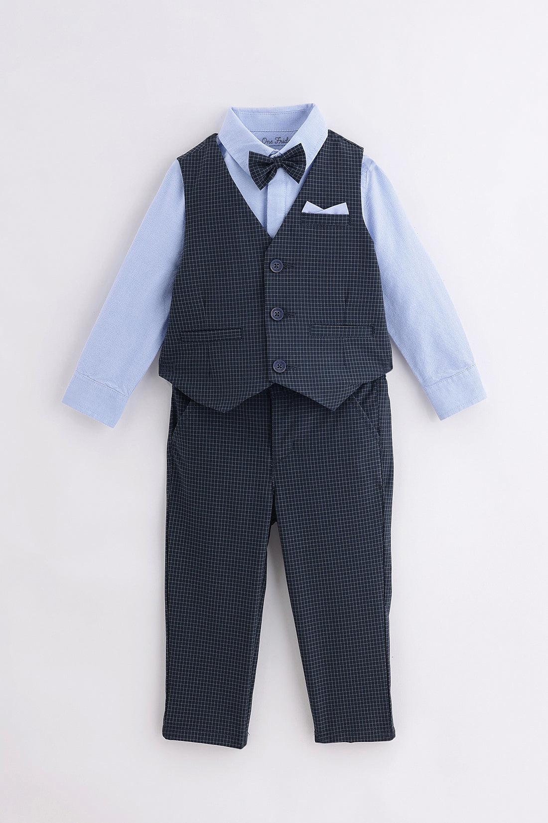 Infant Boys’ Multicolor 3-Piece Formal Set