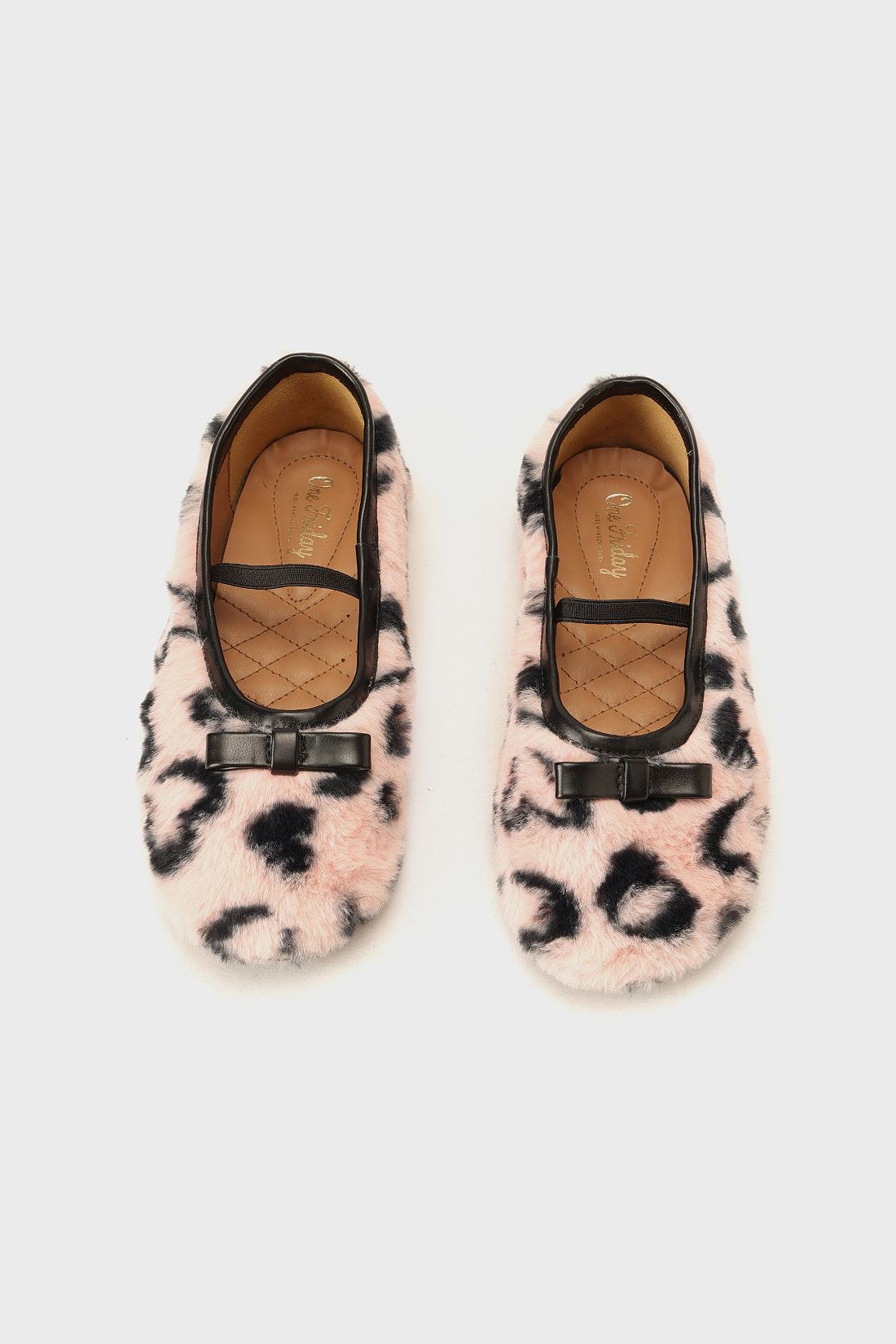 Girls Multi Fur Partywear Shoes Festive Charm | One Friday