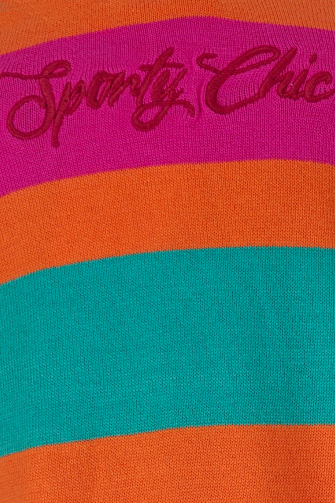Girls Multicolour Knitted Collar Sweatshirt