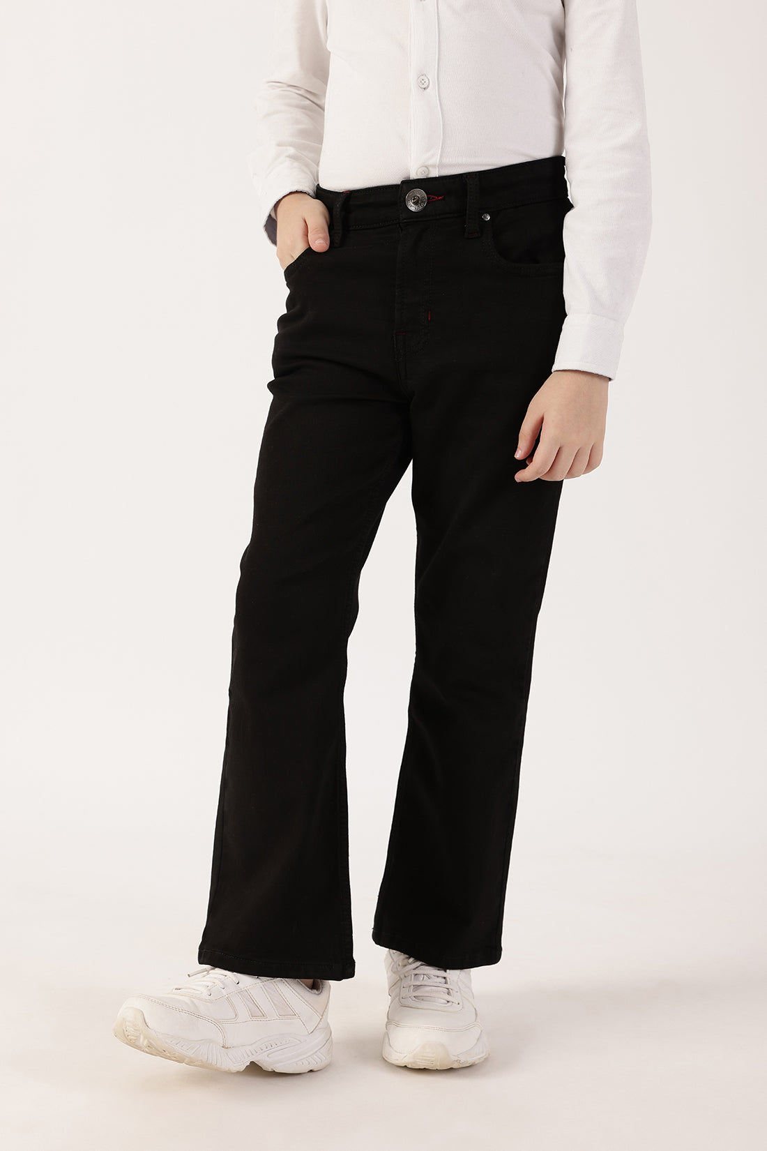 Boys Blue Jeans Comfortable Stretch Knit Denim