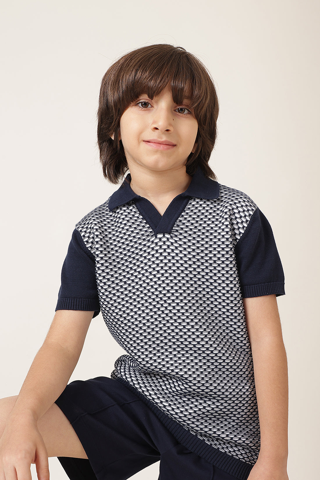 Boys Multi Color Cotton Printed Summer T-Shirt