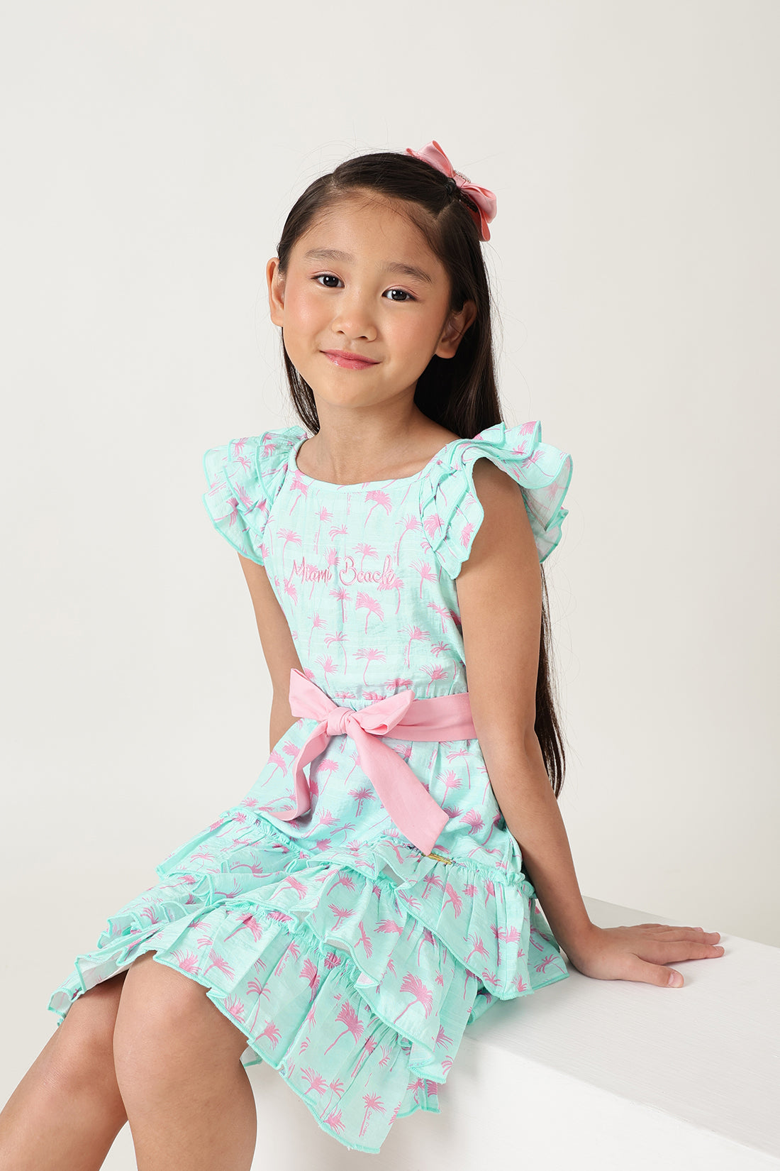 Buy Mint Colour Dress for Girls Online | One Friday