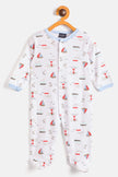 One Friday Infant Boys Set of 2 Printed Pure Cotton Bodysuit