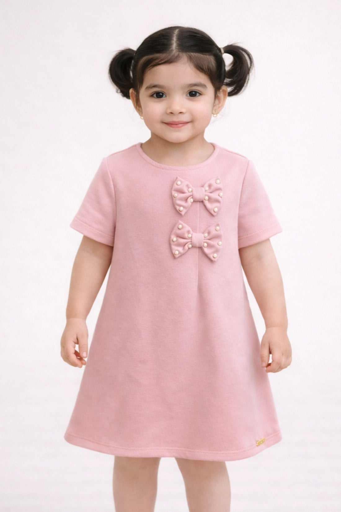 Baby Girls Pink Embellished Party Dress