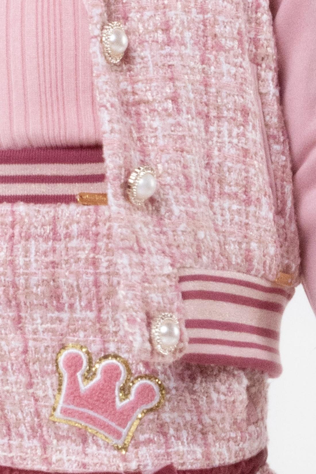 Pink Boucle Jacket